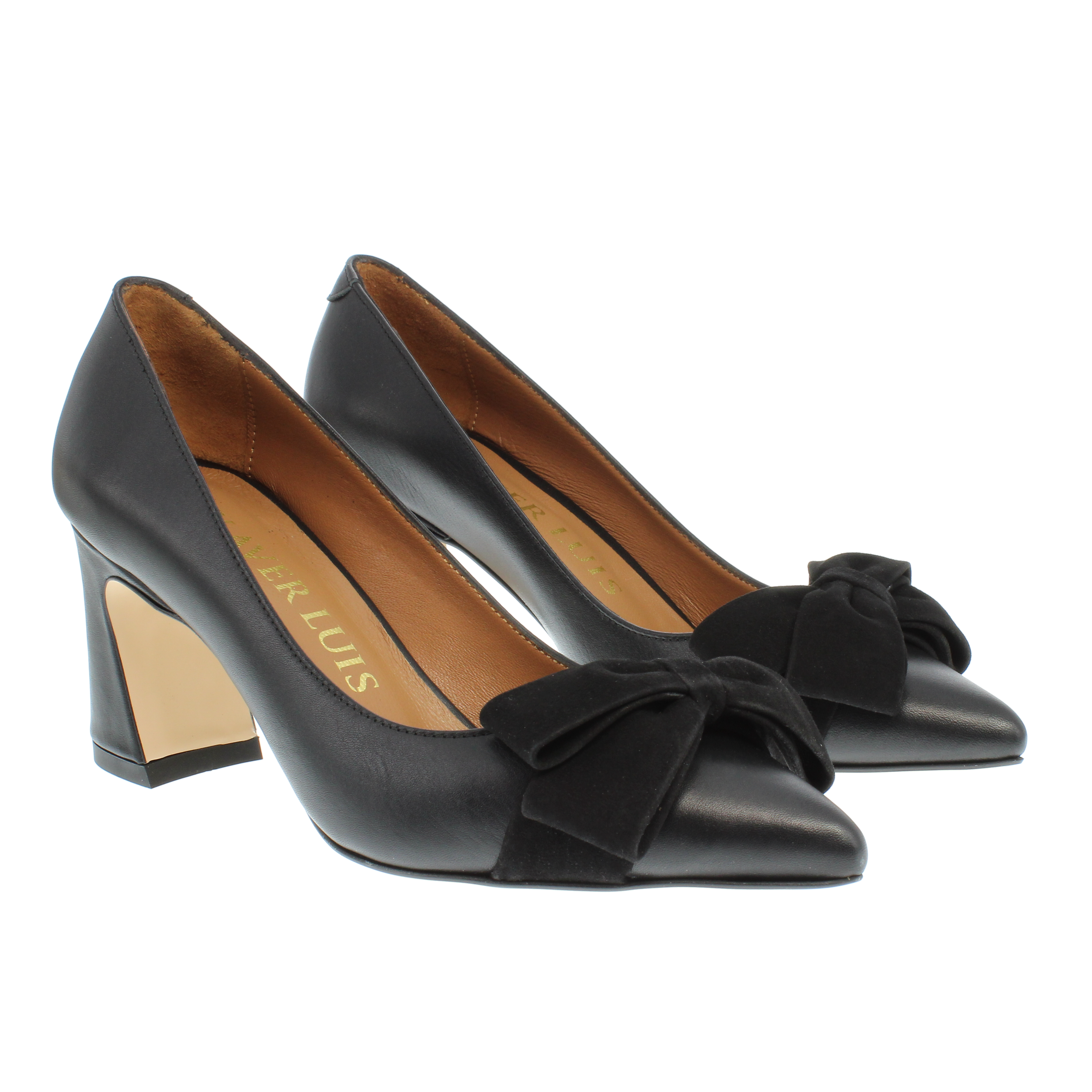 HERA - Edle Pumps mit Lederschleife