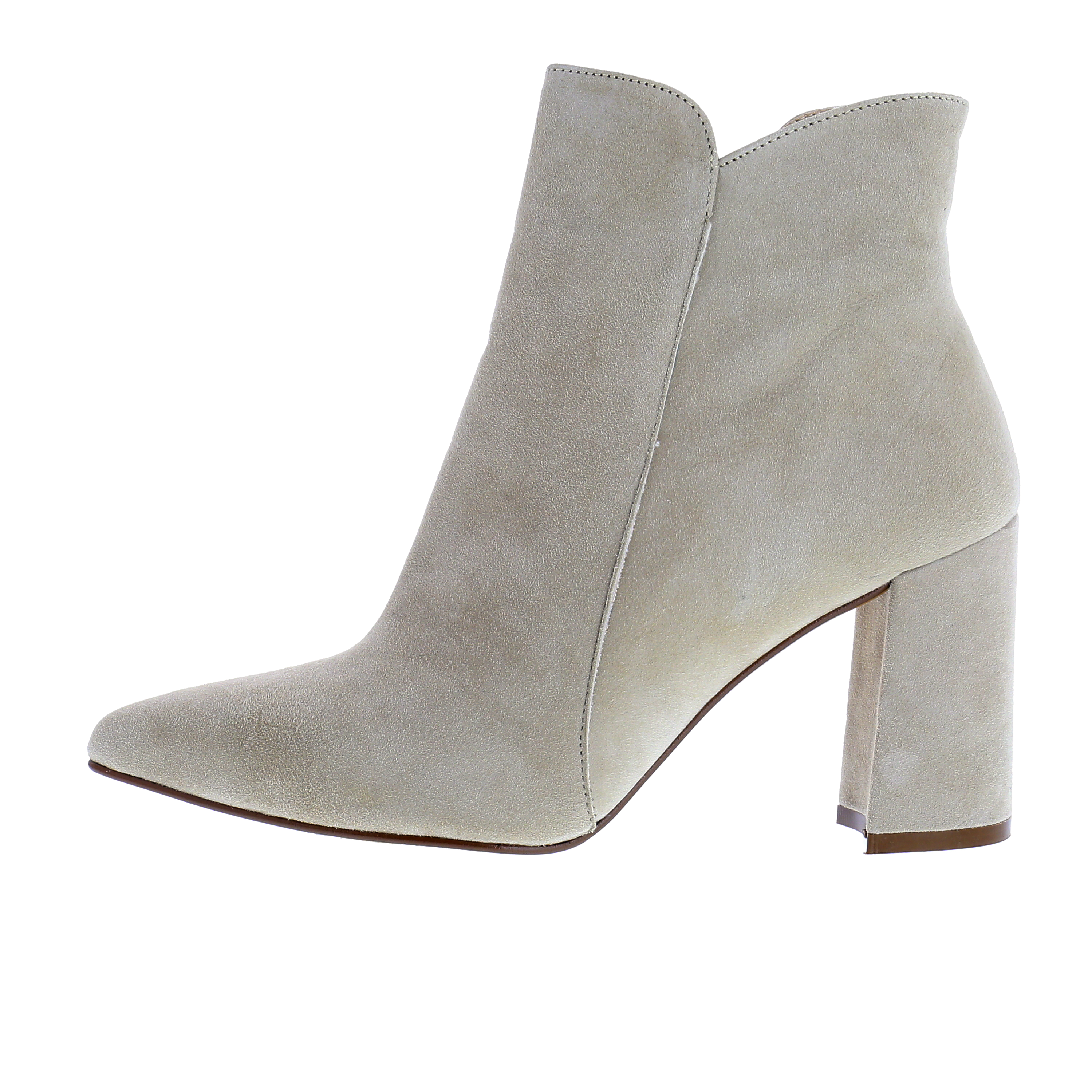 VERO - Spitze Stiefelette mit Blockabsatz