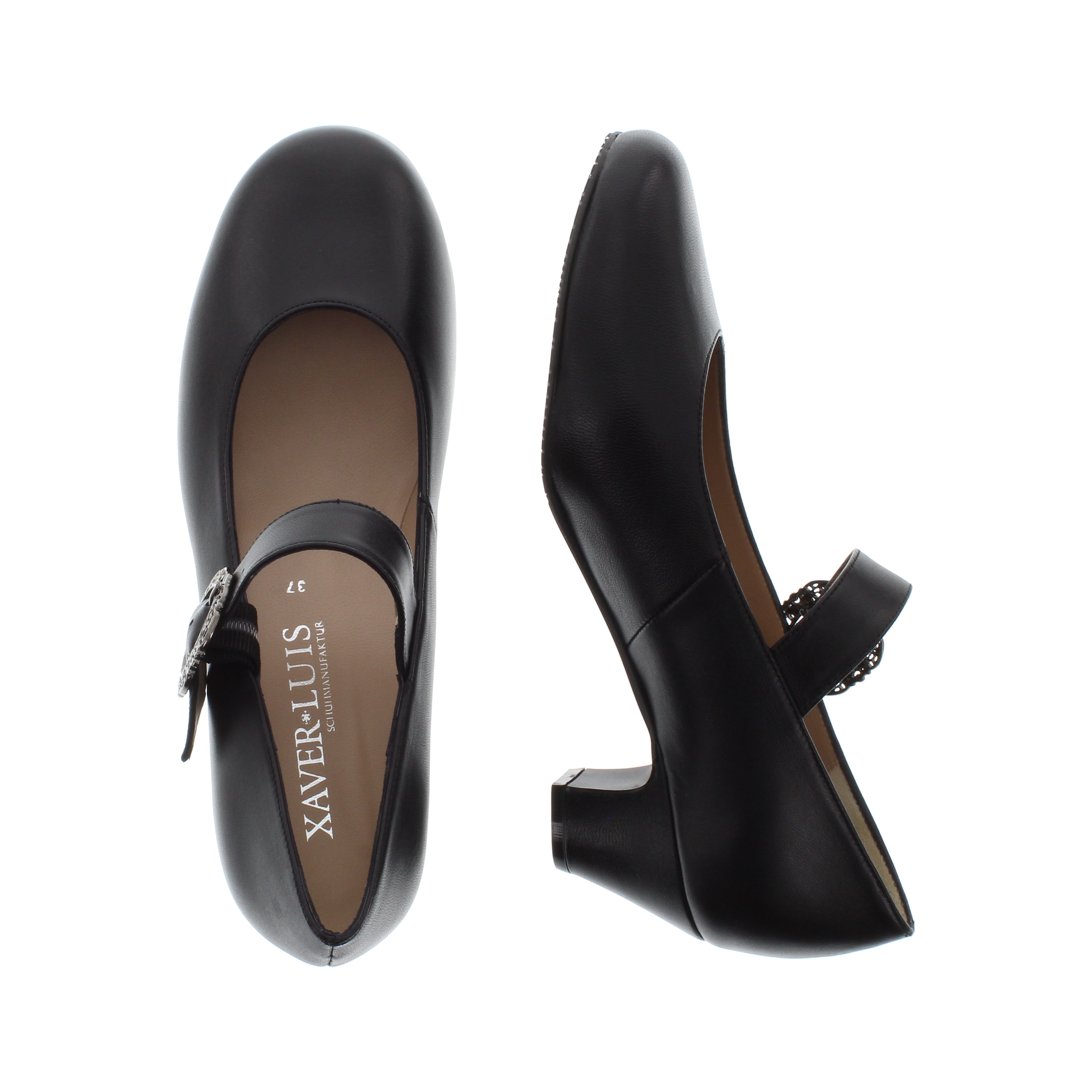 BETTY - Spangenpumps mit Dirndl-Schließe