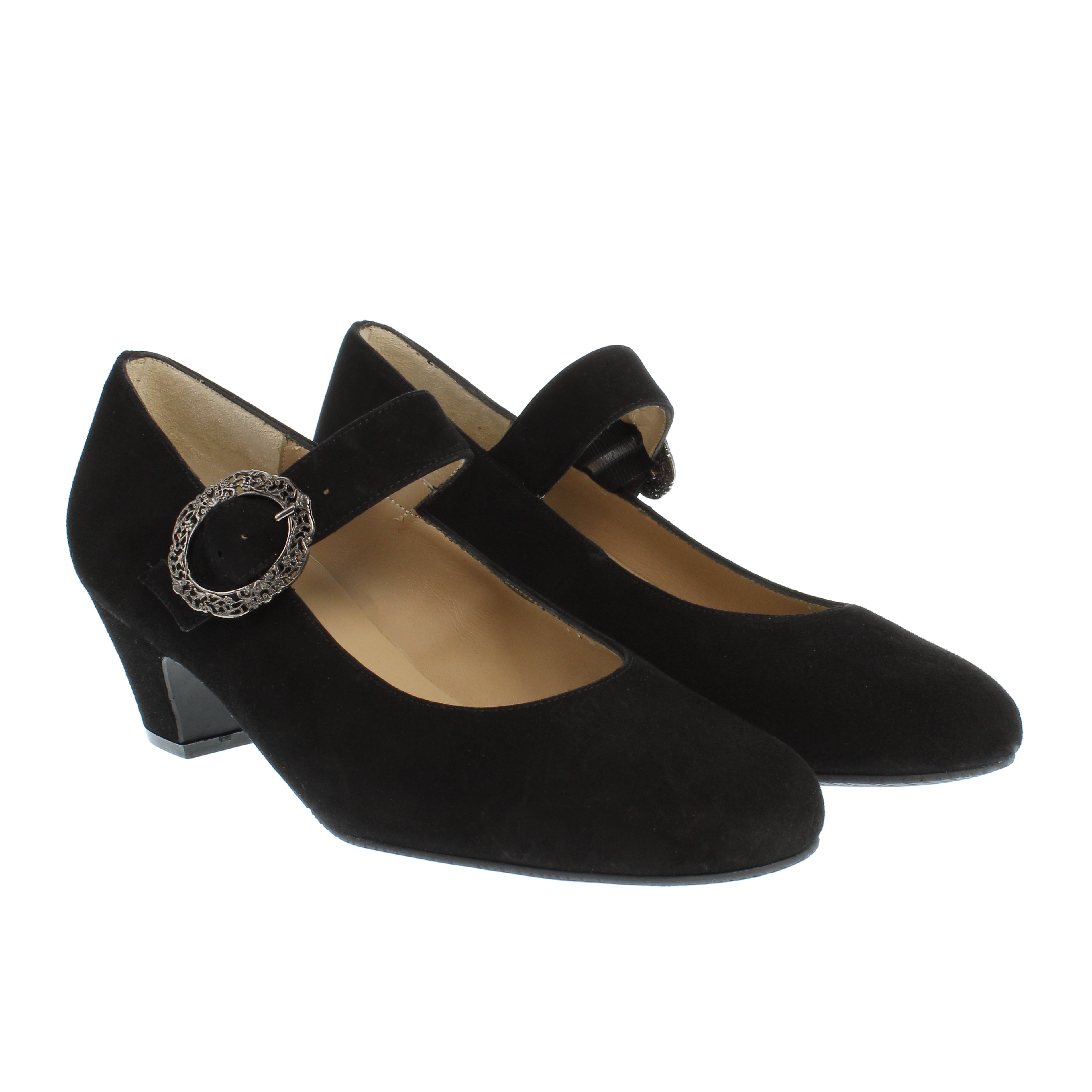 BETTY - Spangenpumps mit Dirndl-Schließe