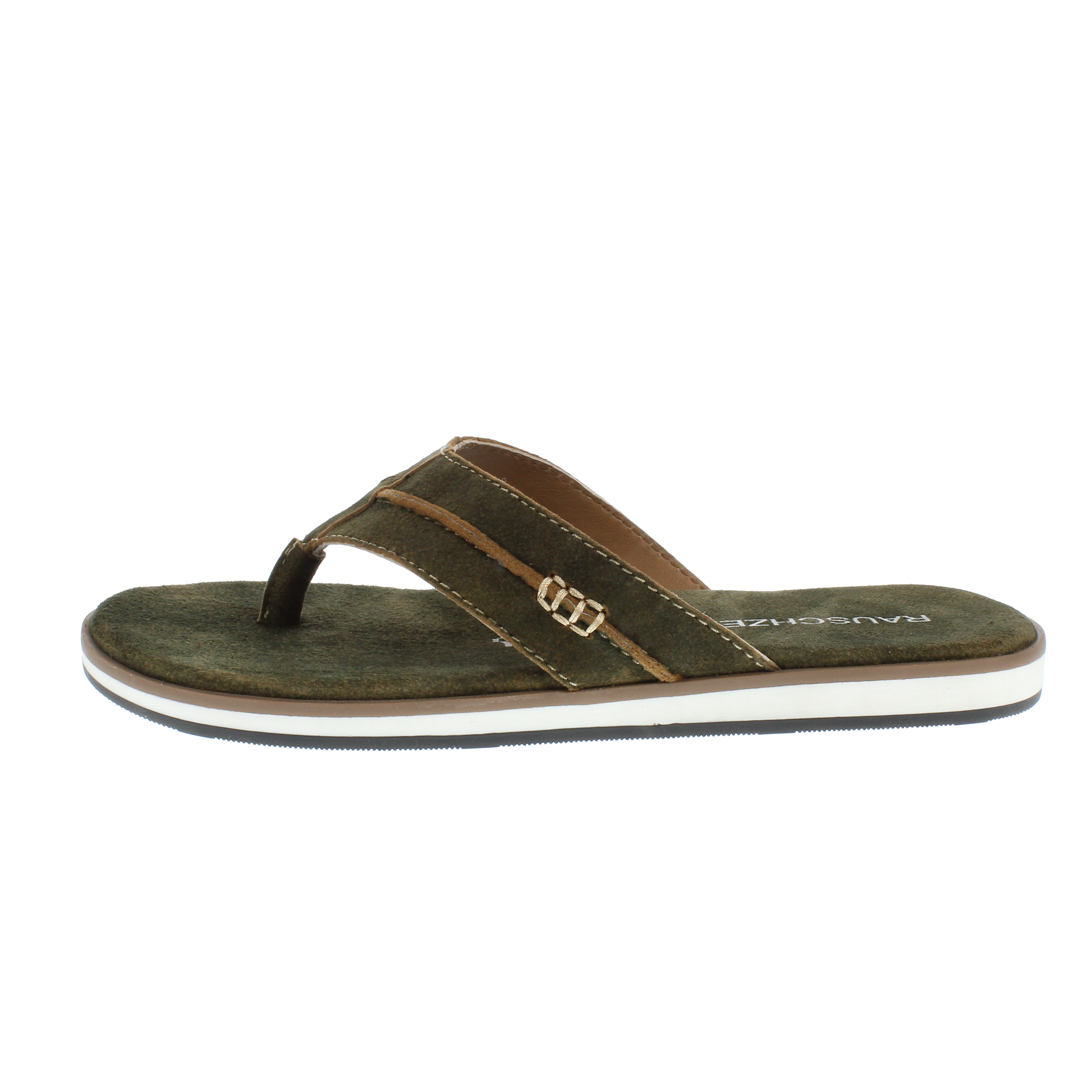 SCHORSCH - cooler Flipflop aus Antikbockleder