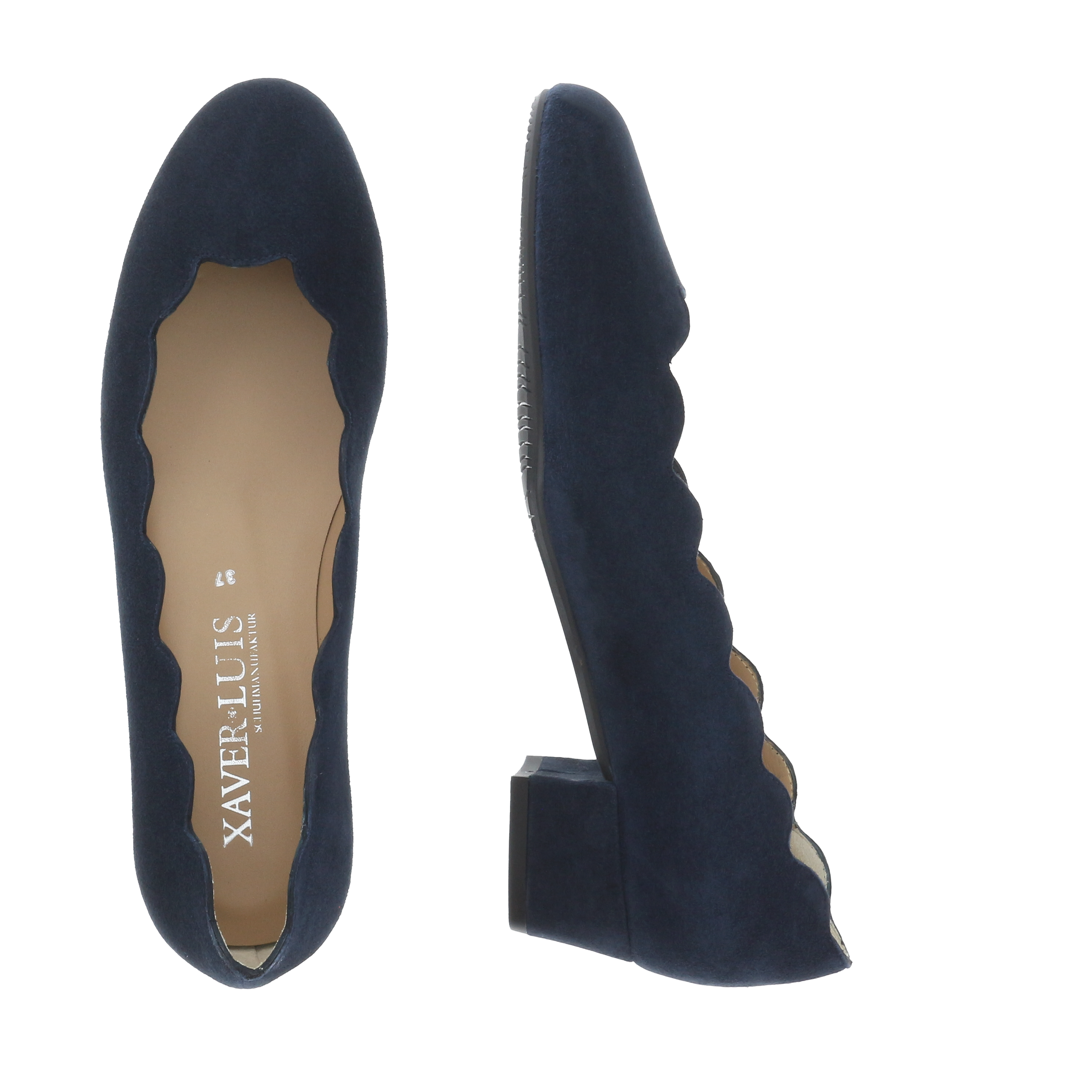 ANTONIA - Pumps mit gewelltem Schaftrand