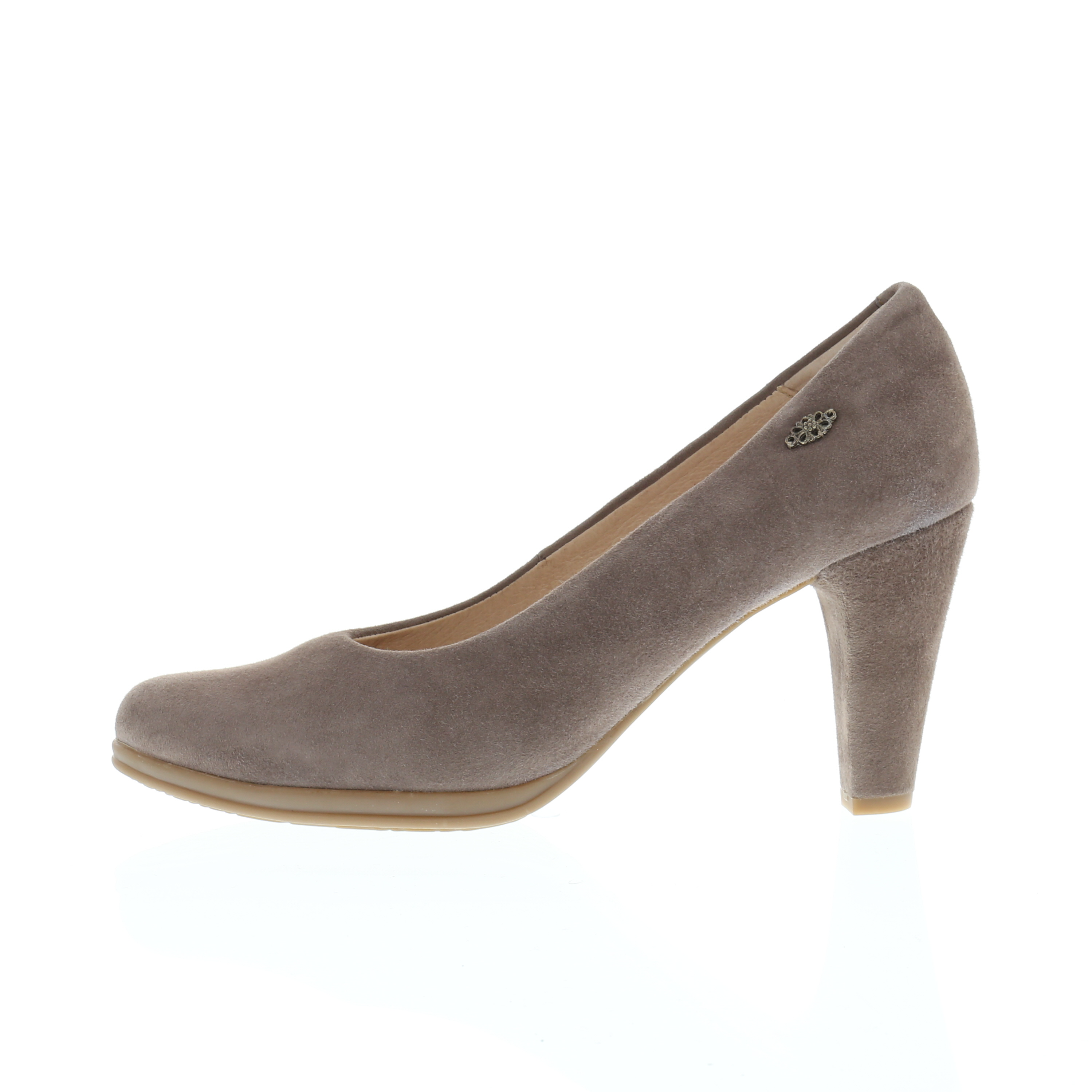 SONYA 2.0 - Plateaupumps aus weichem Veloursleder