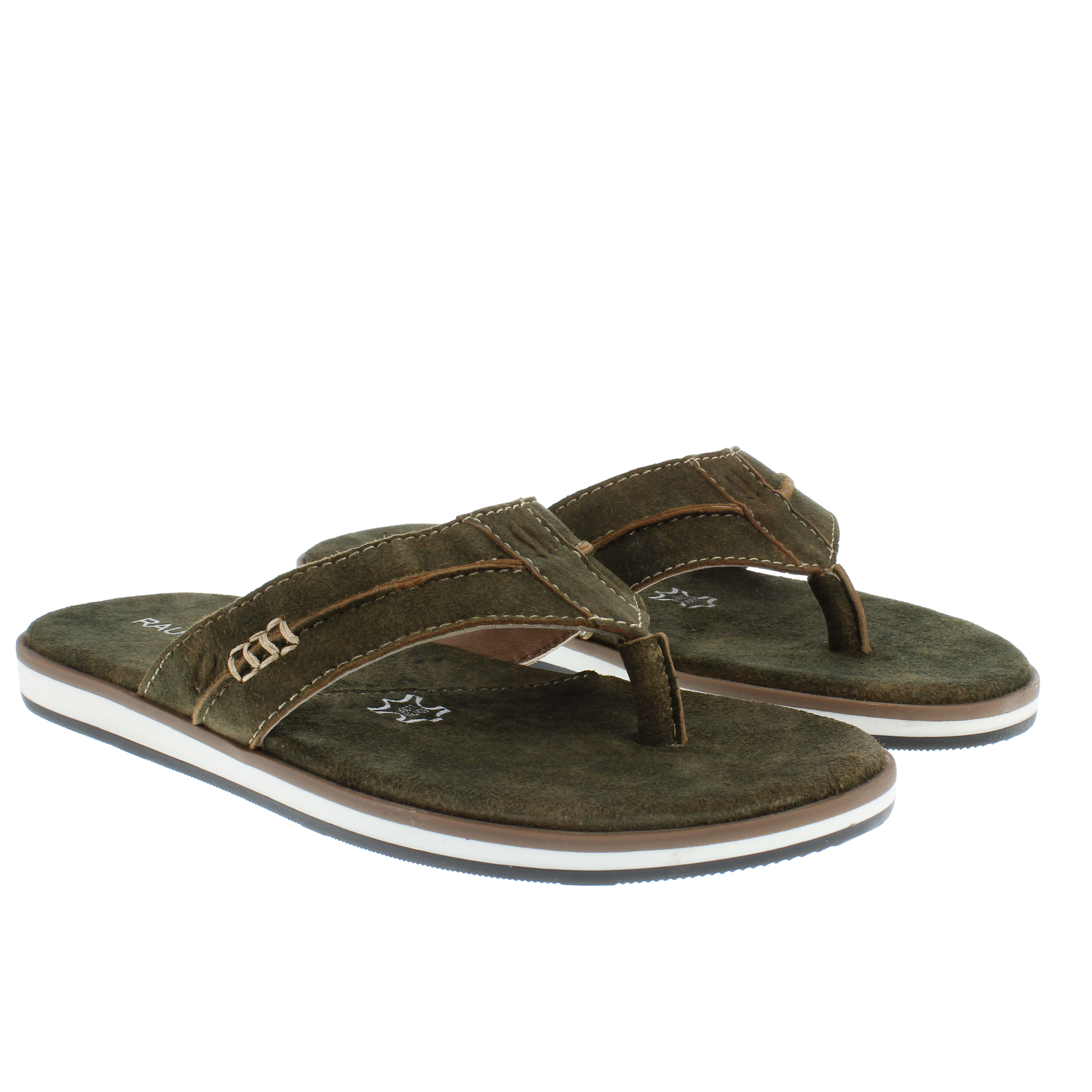 SCHORSCH - cooler Flipflop aus Antikbockleder