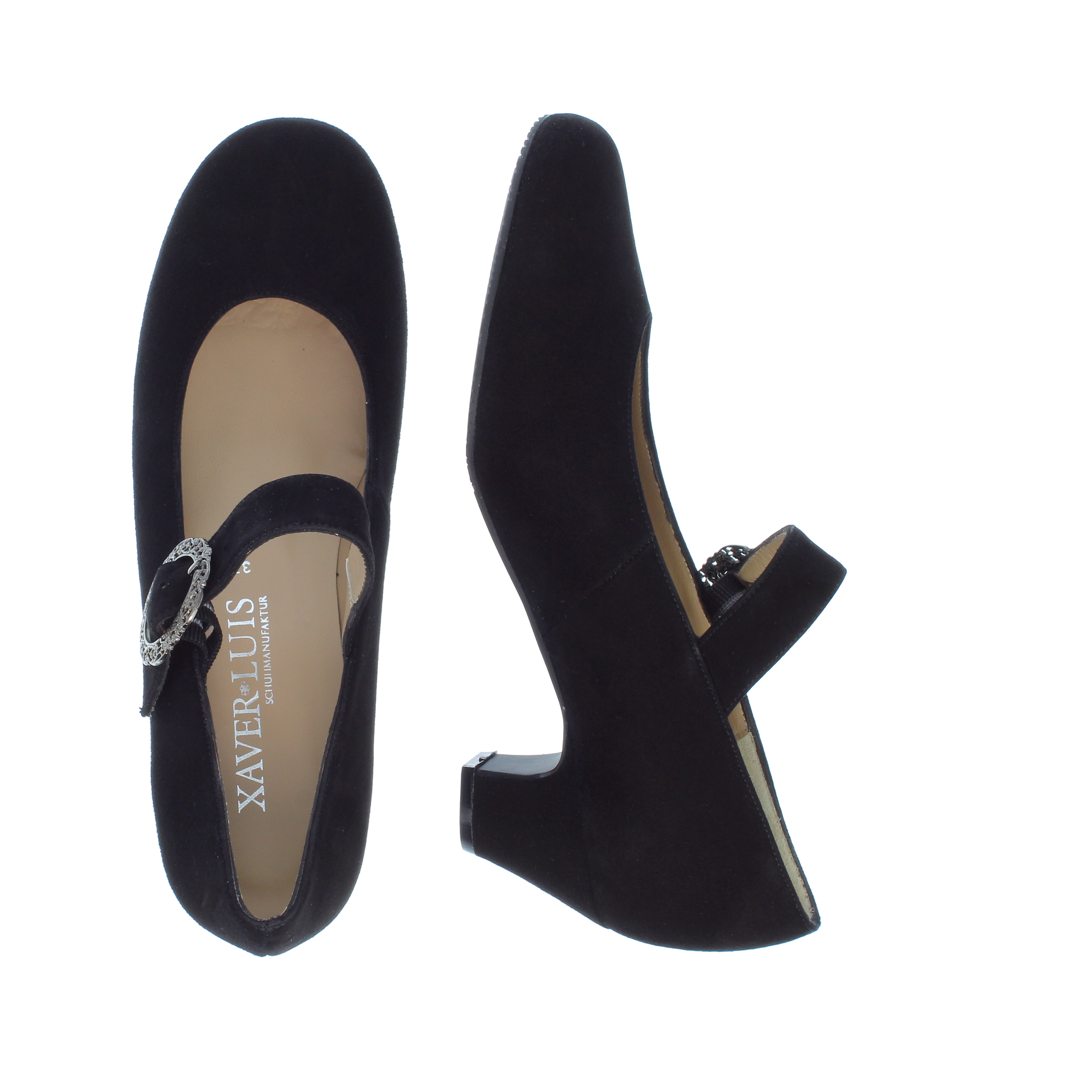 BETTY - Spangenpumps mit Dirndl-Schließe