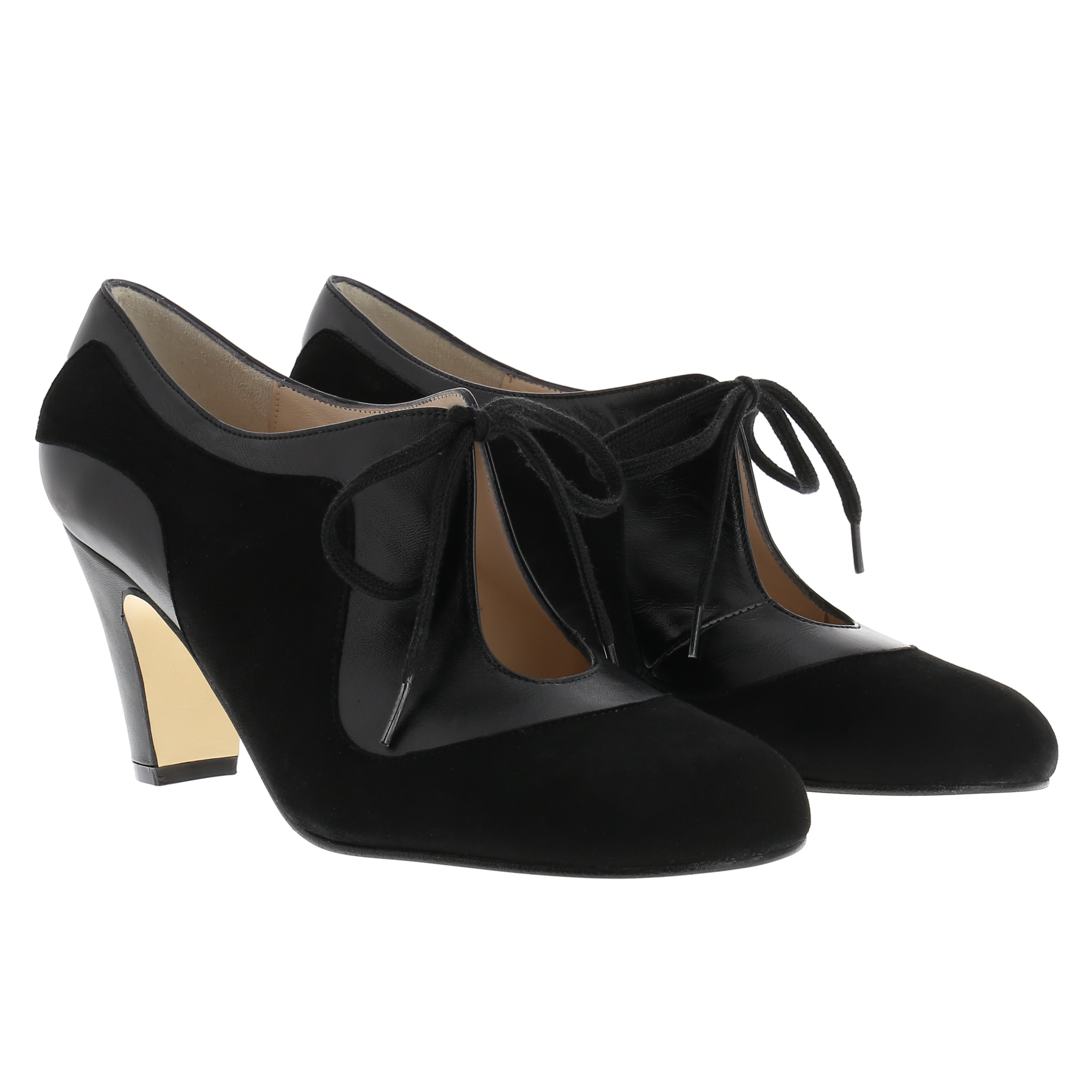 LARA - Pumps zum Schnüren und Dekolleté