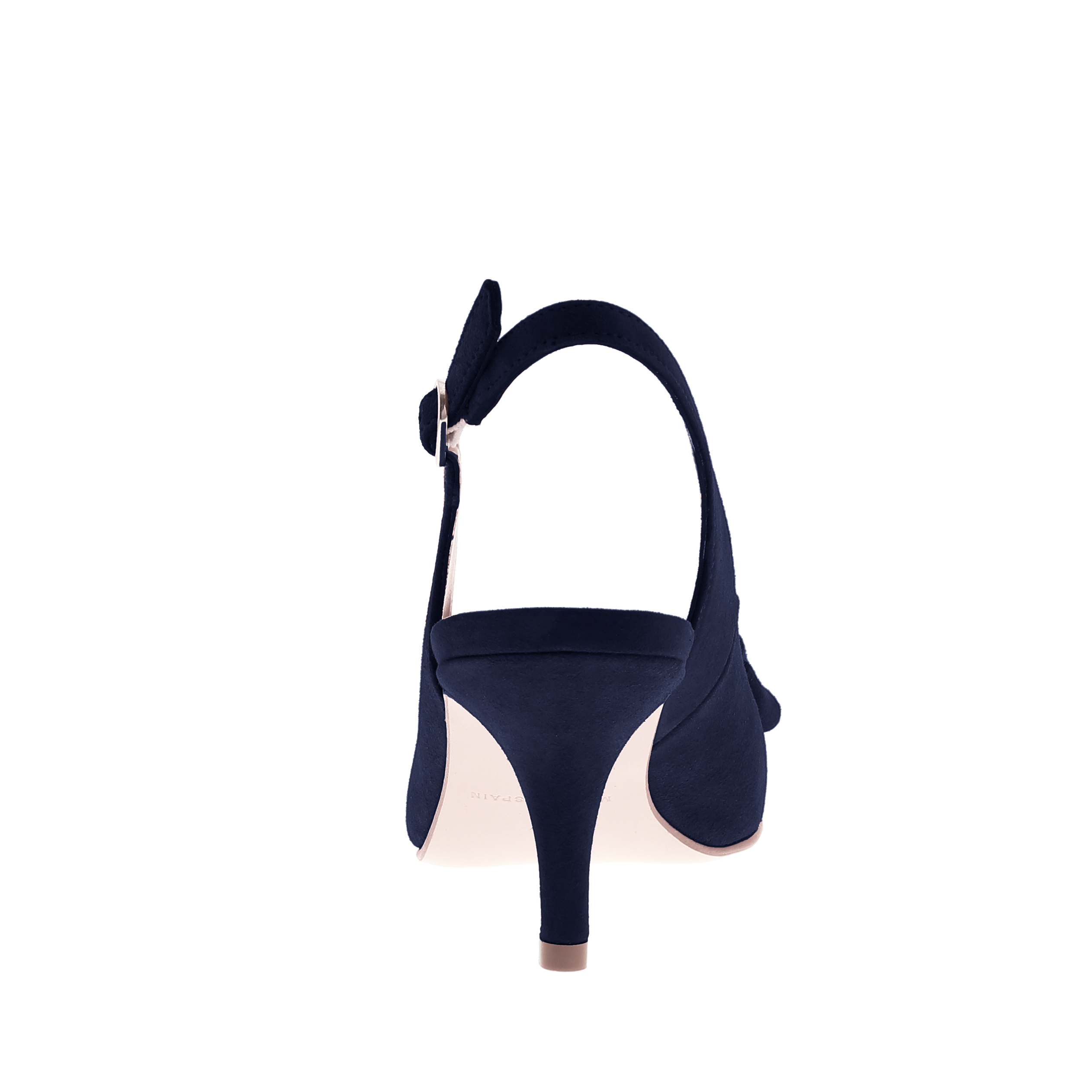 MINA - Spitze Sling-Pumps mit Schleife