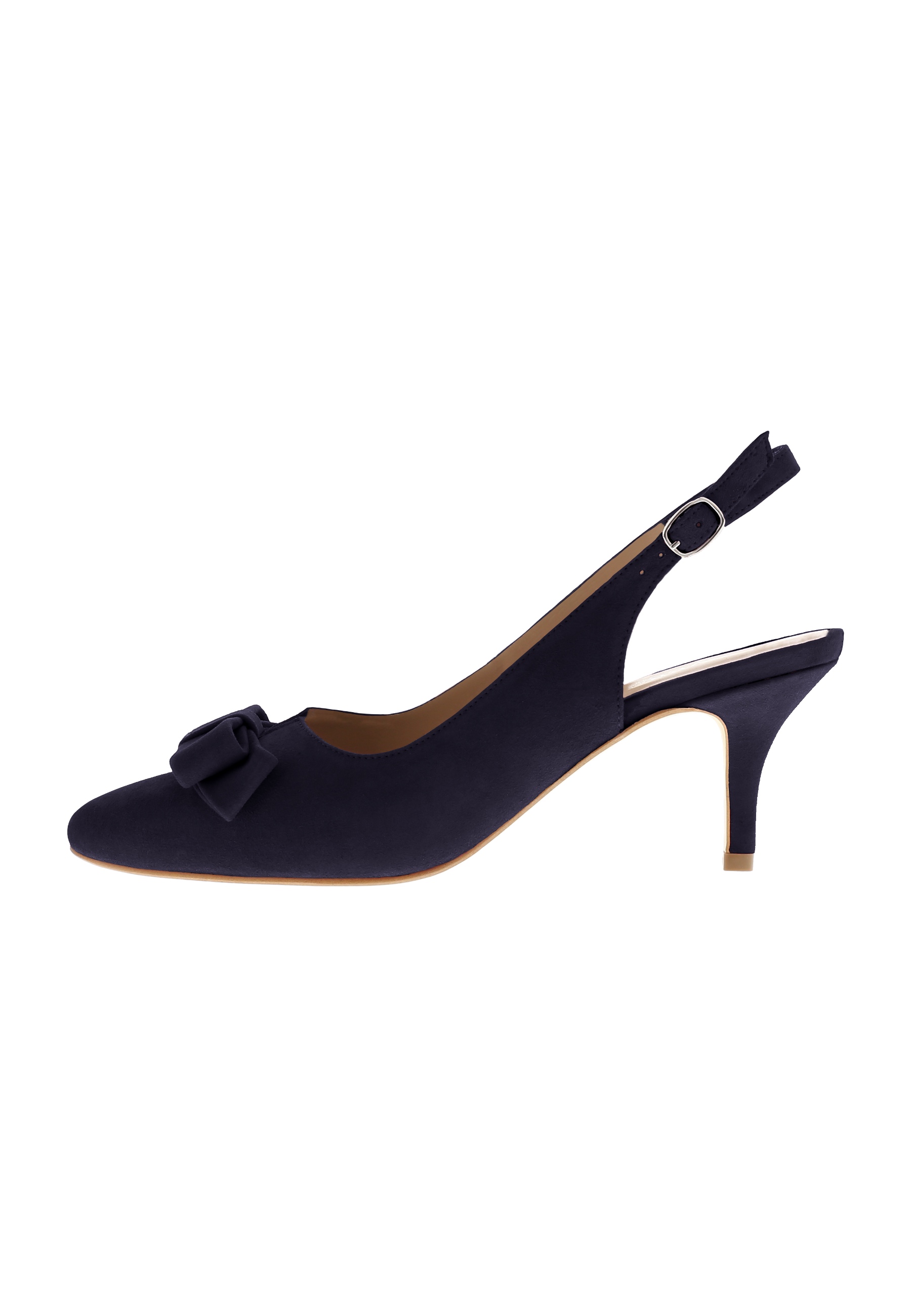 MINA - Spitze Sling-Pumps mit Schleife