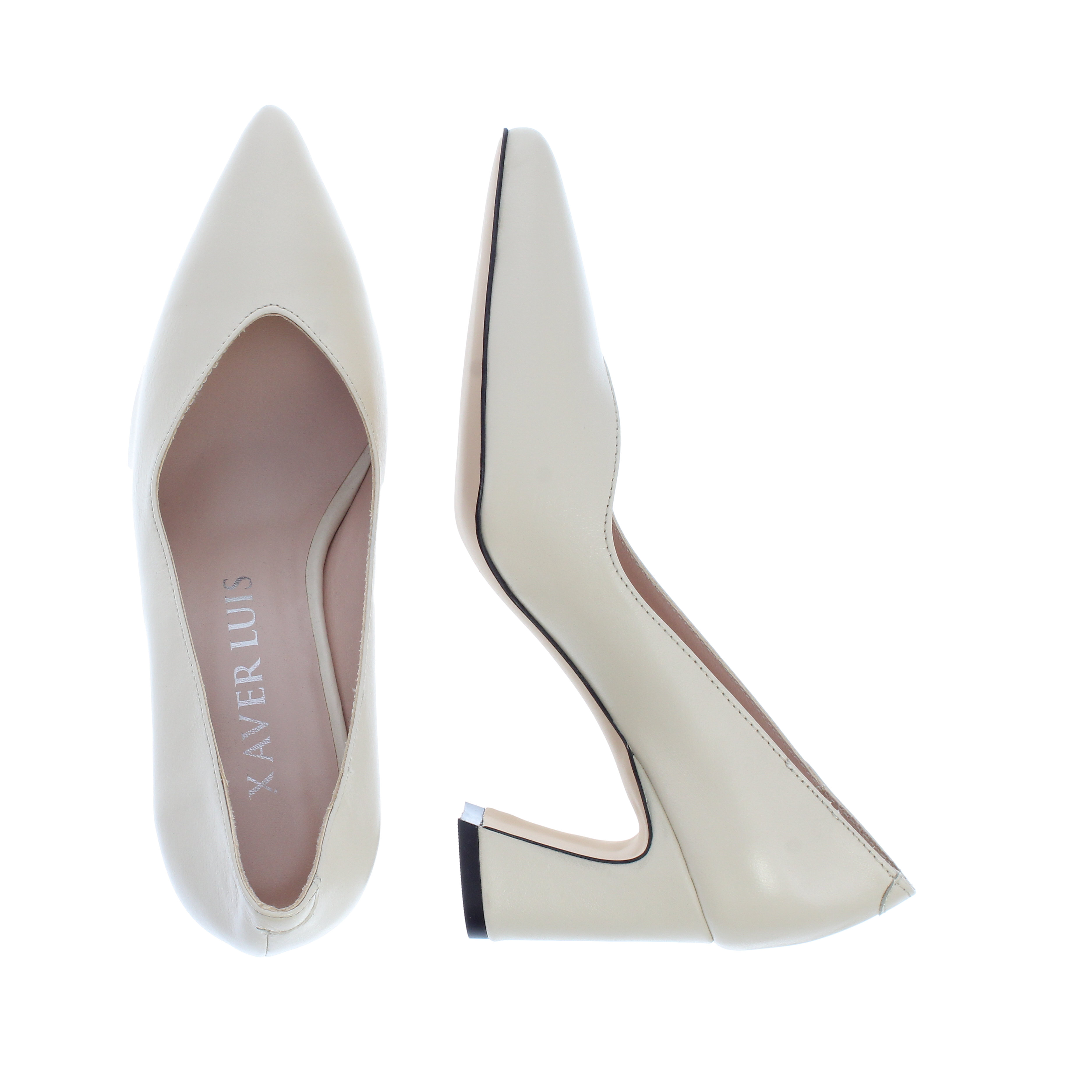 HANNA - edle Brautschuhe mit modischem Blockabsatz