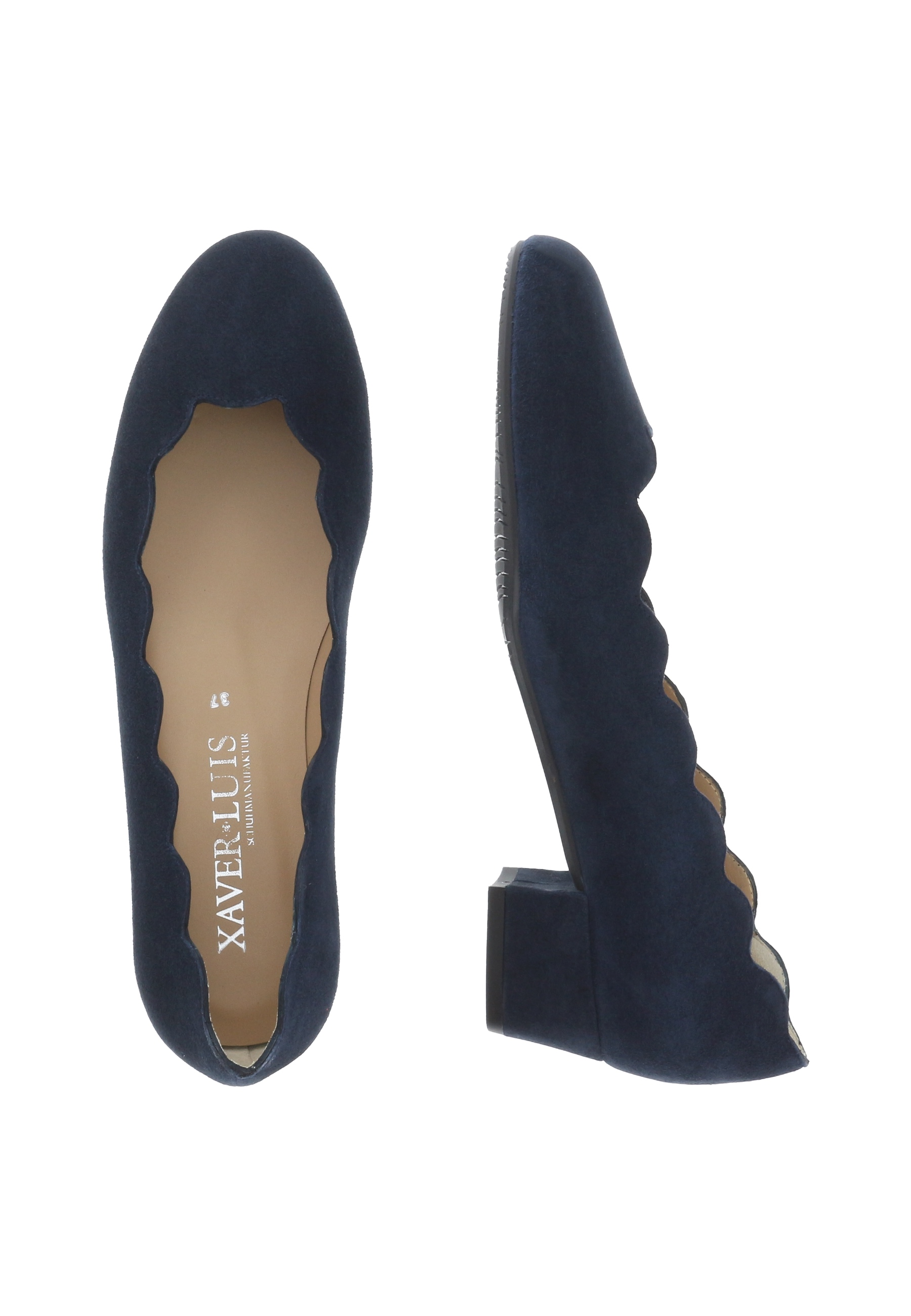ANTONIA - Pumps mit gewelltem Schaftrand