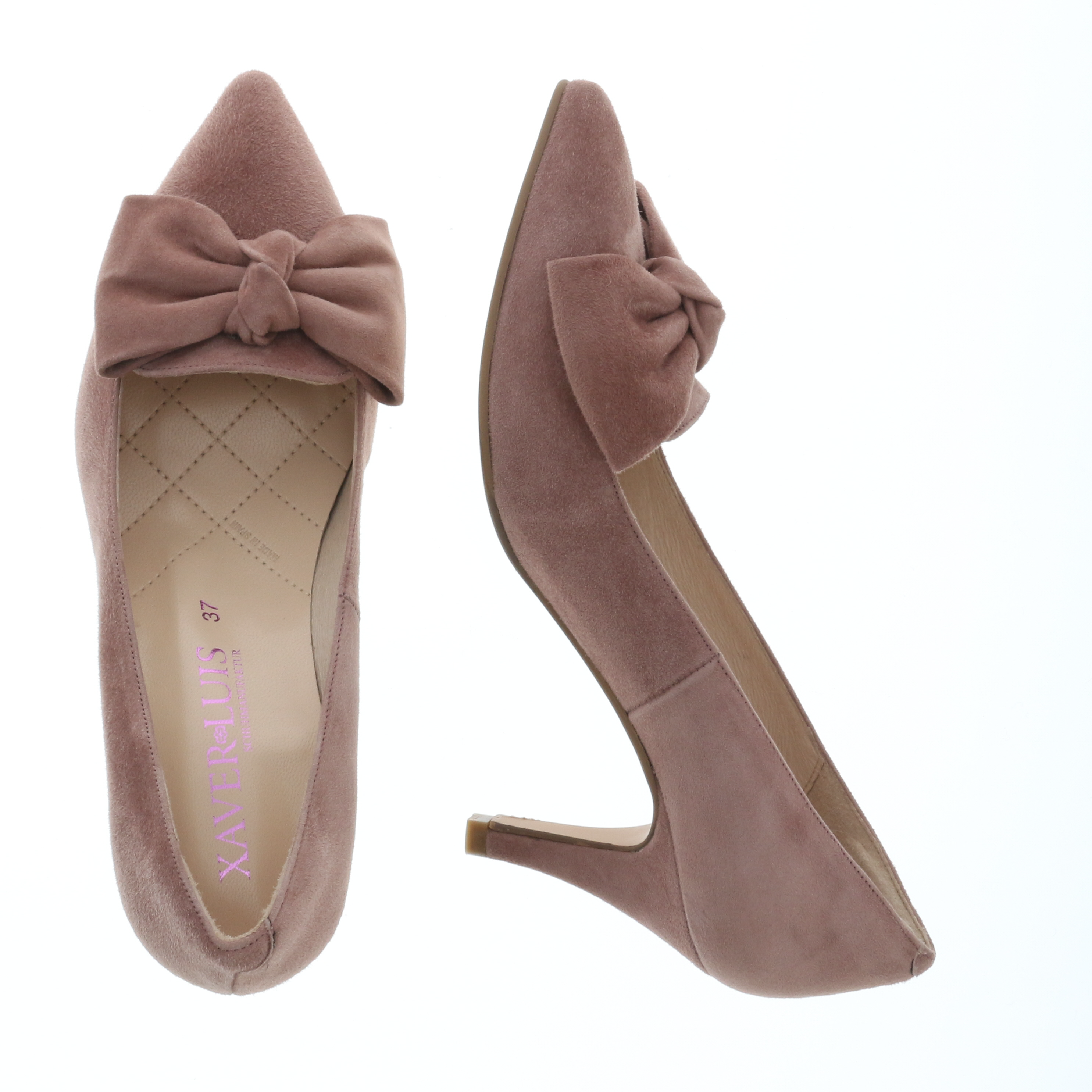 MARA - Spitze Pumps mit großer Schleife