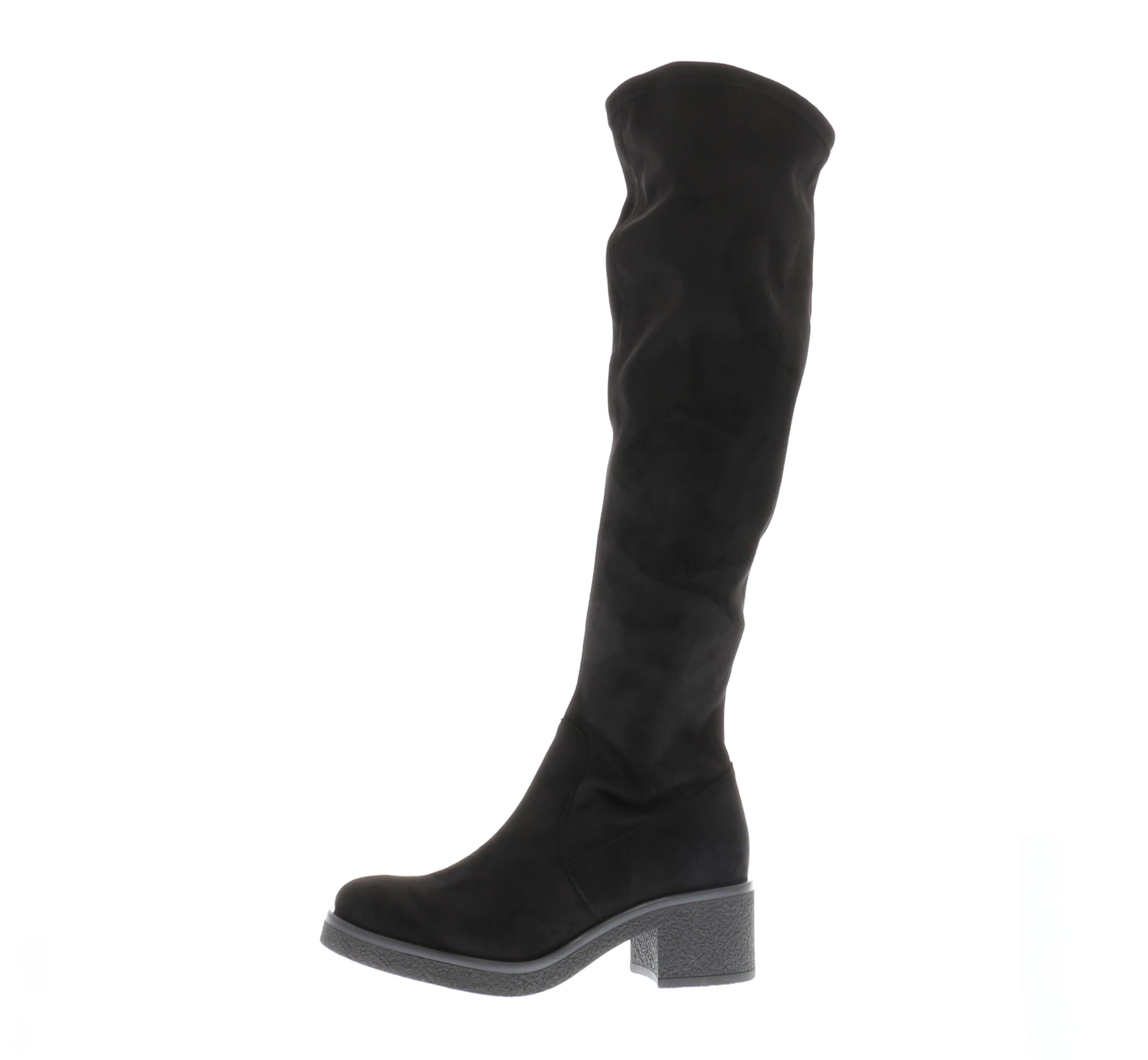 SAVINA - Stretch Stiefel schwarz