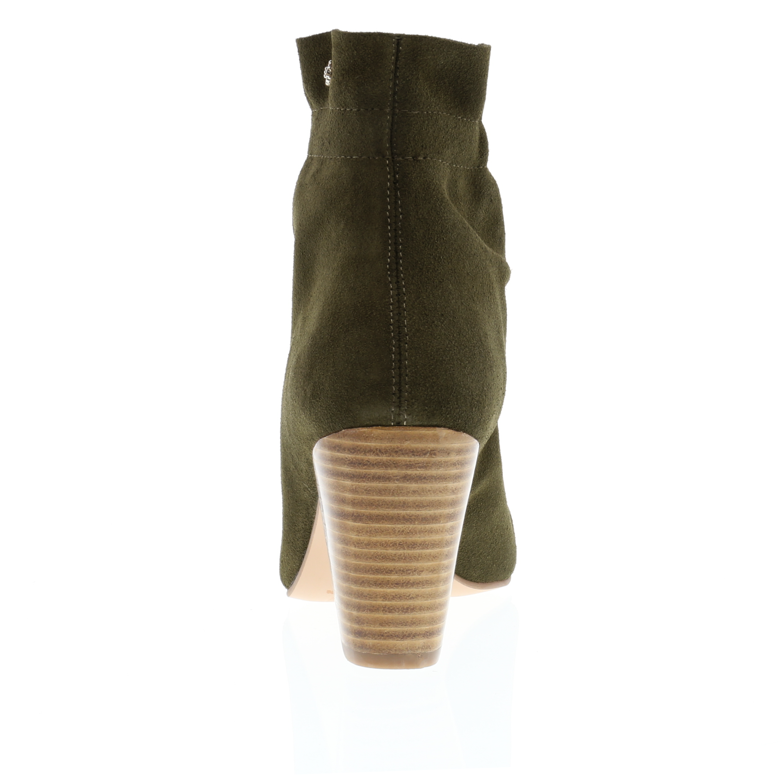 TEYLA - Spitze Stiefelette mit Raffung