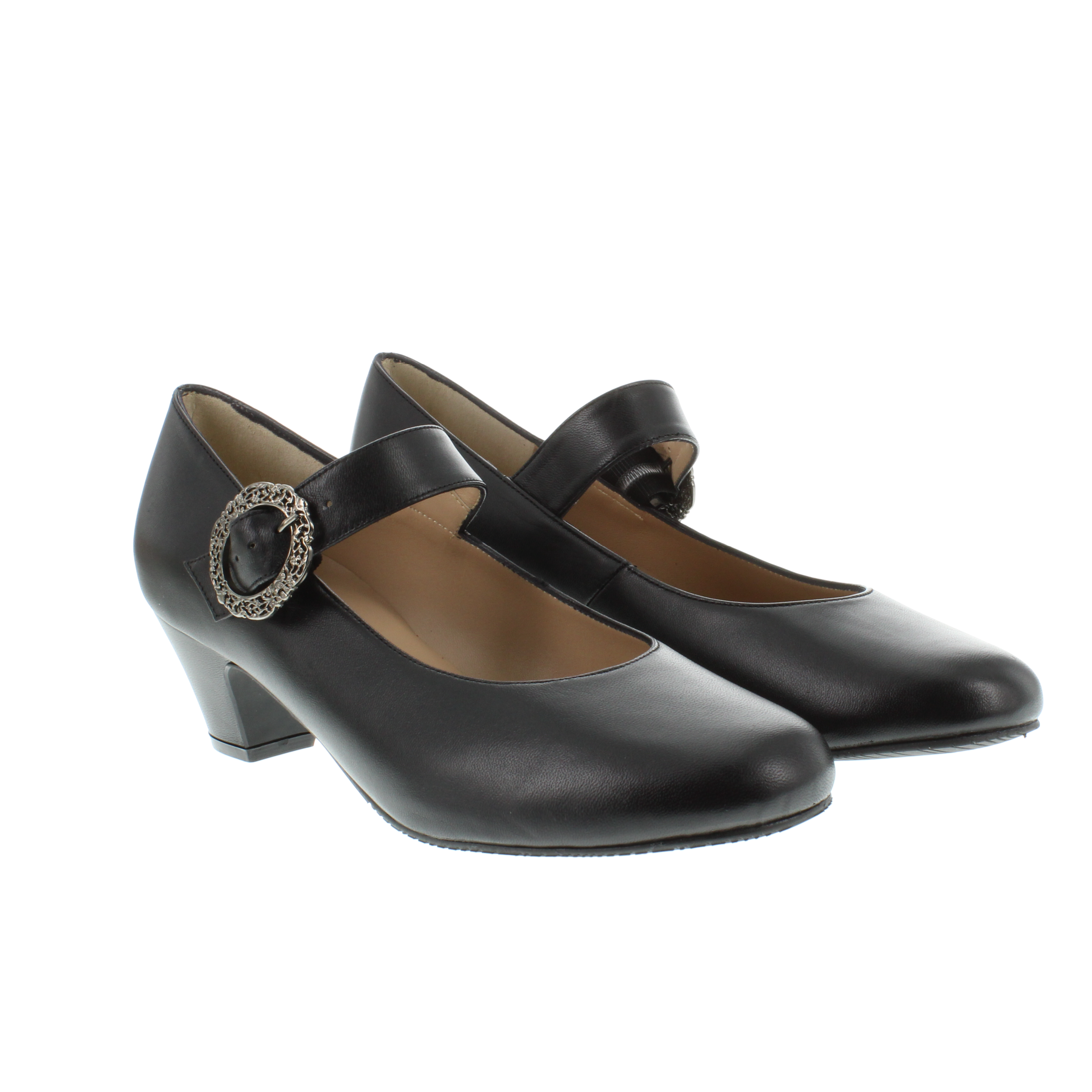 BETTY - Spangenpumps mit Dirndl-Schließe