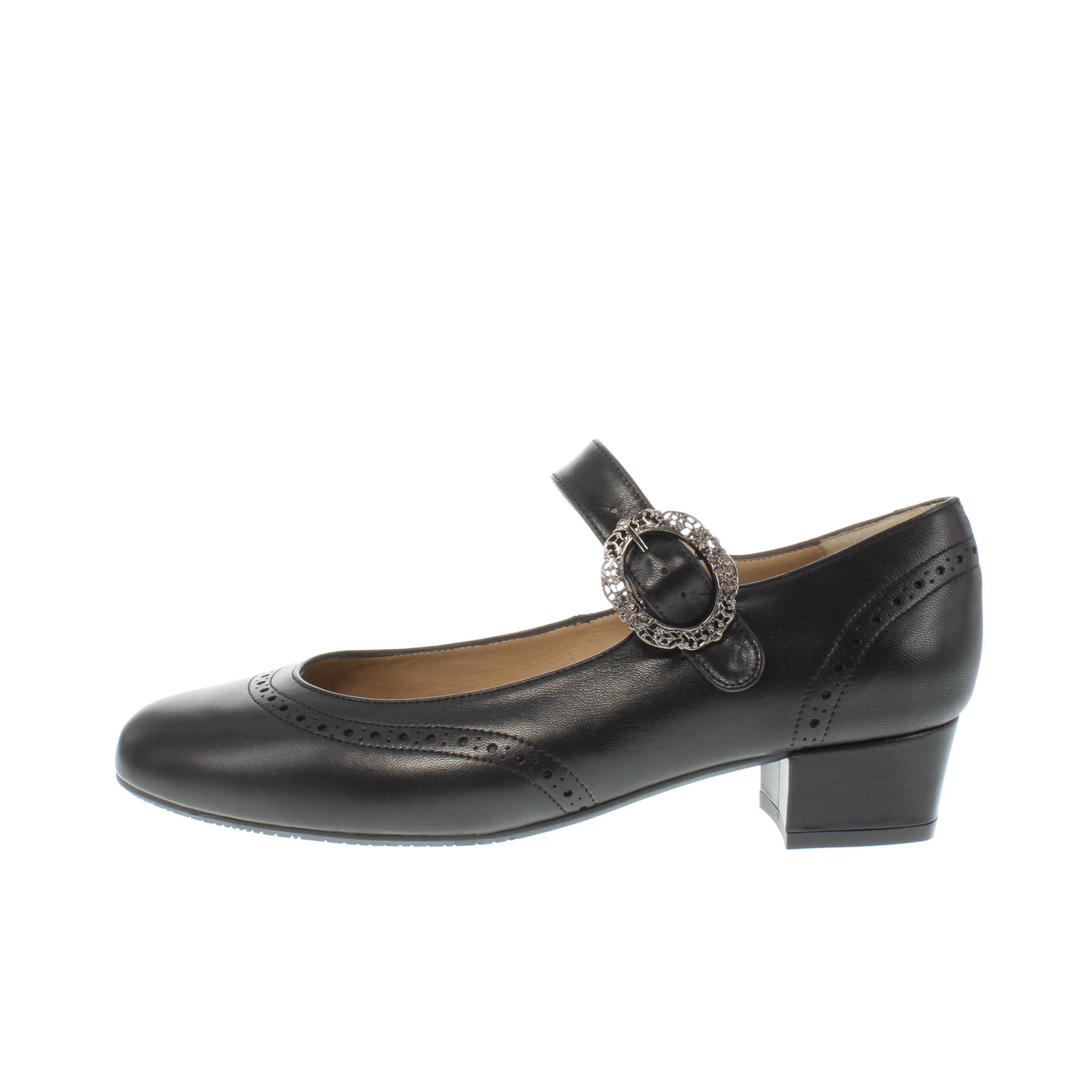 ANNA - Spangenpumps mit Dirndl-Schließe