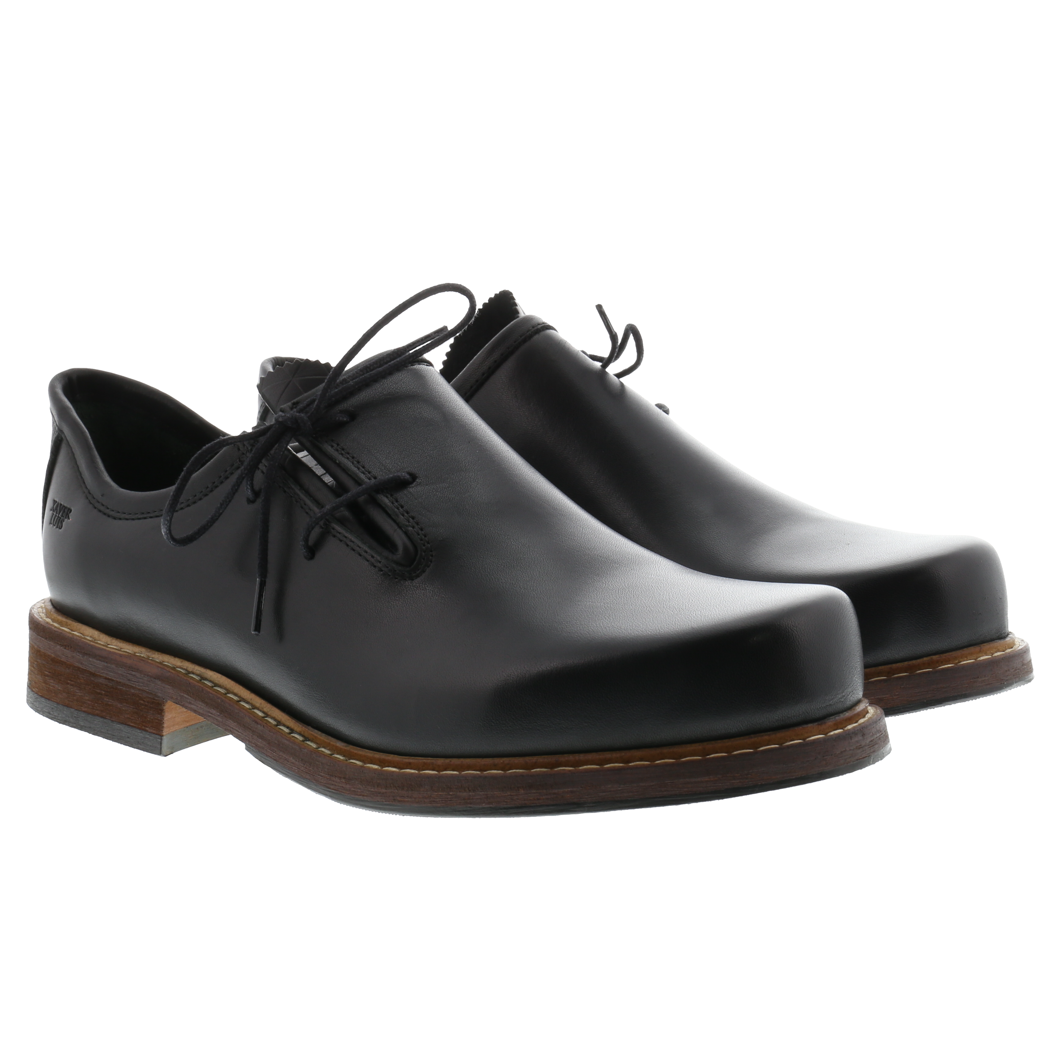 LOIS - Haferlschuhe in Kalbleder Schwarz